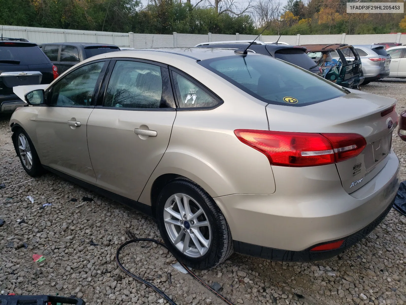 1FADP3F29HL205453 2017 Ford Focus Se