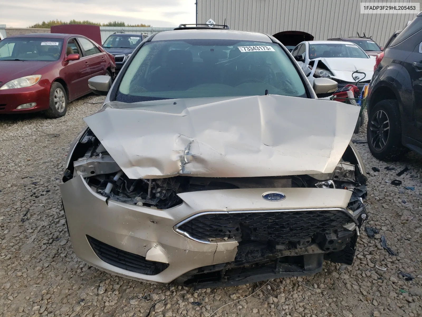 1FADP3F29HL205453 2017 Ford Focus Se