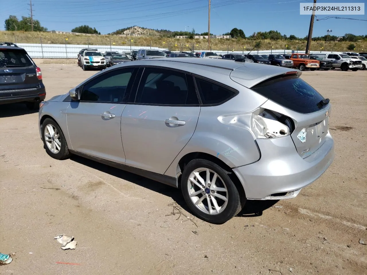 2017 Ford Focus Se VIN: 1FADP3K24HL211313 Lot: 73430084