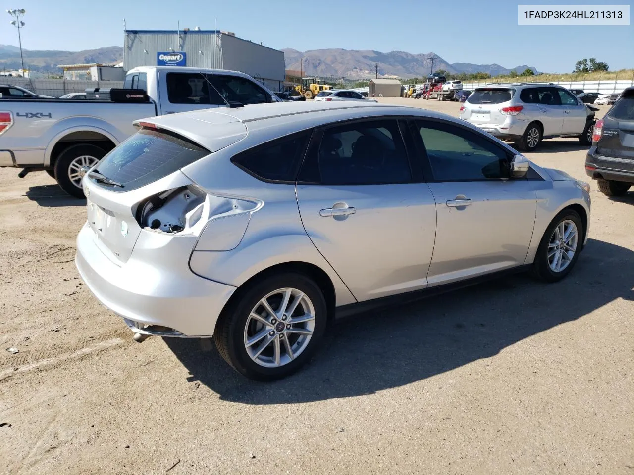 2017 Ford Focus Se VIN: 1FADP3K24HL211313 Lot: 73430084