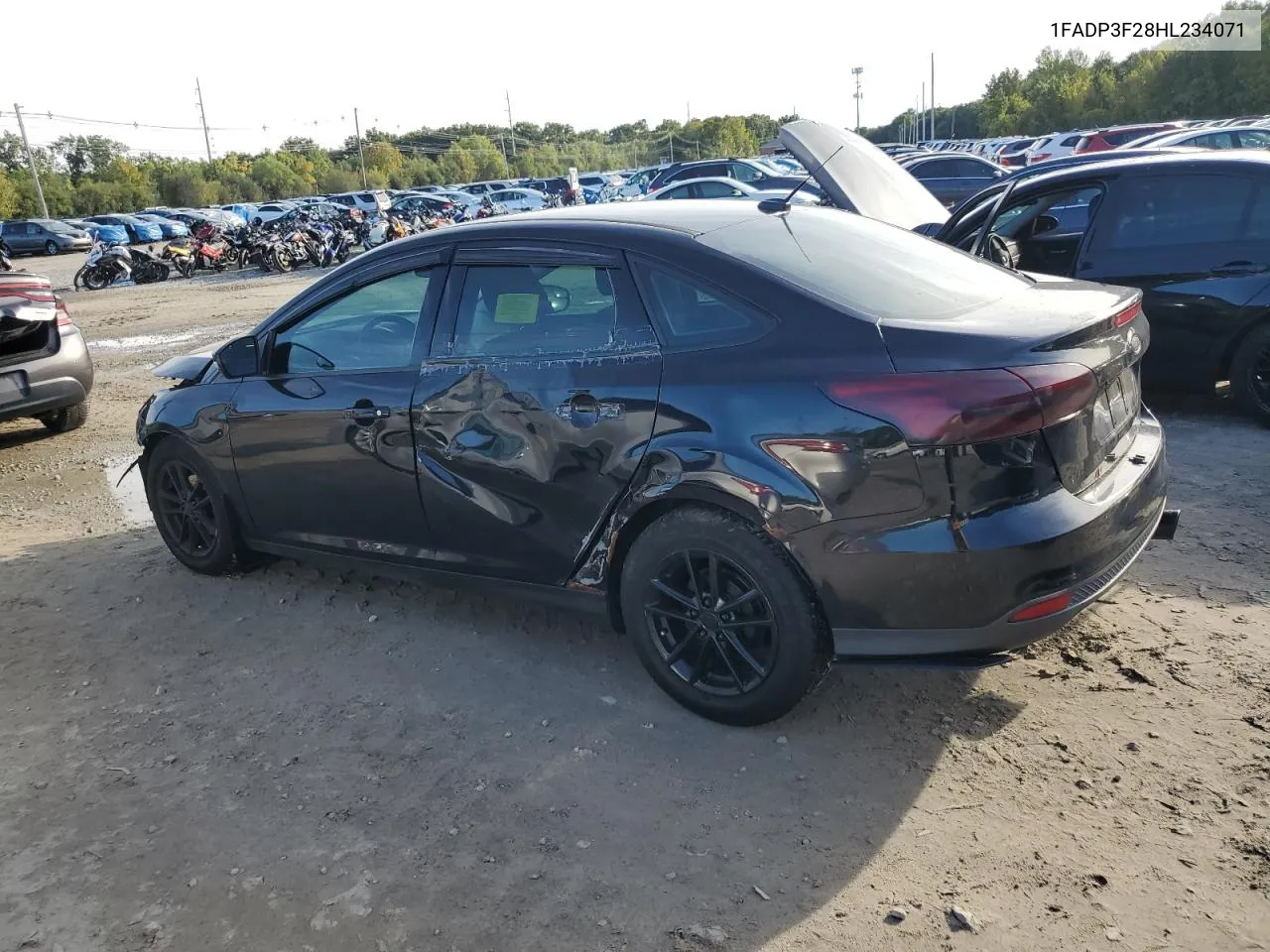 2017 Ford Focus Se VIN: 1FADP3F28HL234071 Lot: 73528034