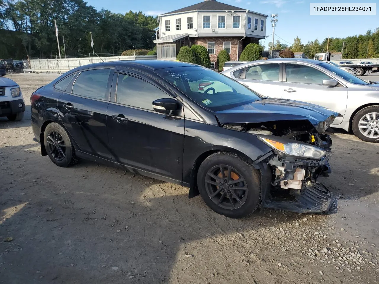 2017 Ford Focus Se VIN: 1FADP3F28HL234071 Lot: 73528034