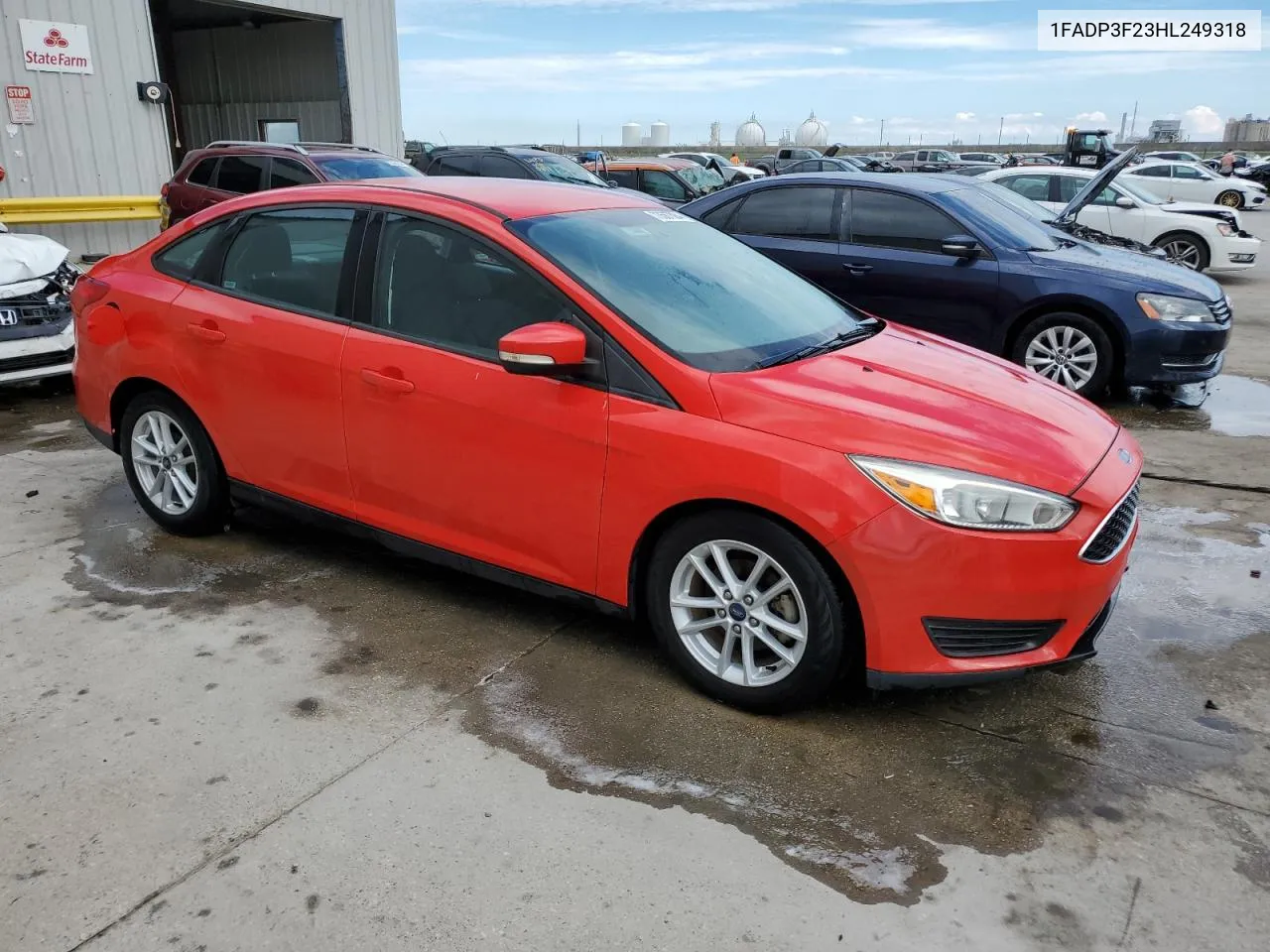 2017 Ford Focus Se VIN: 1FADP3F23HL249318 Lot: 73567884