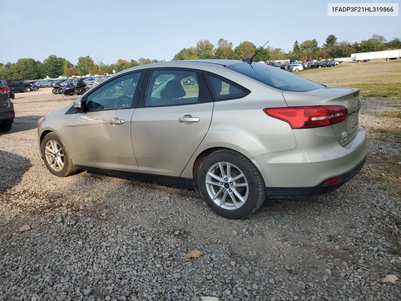 2017 Ford Focus Se VIN: 1FADP3F21HL319866 Lot: 73598524