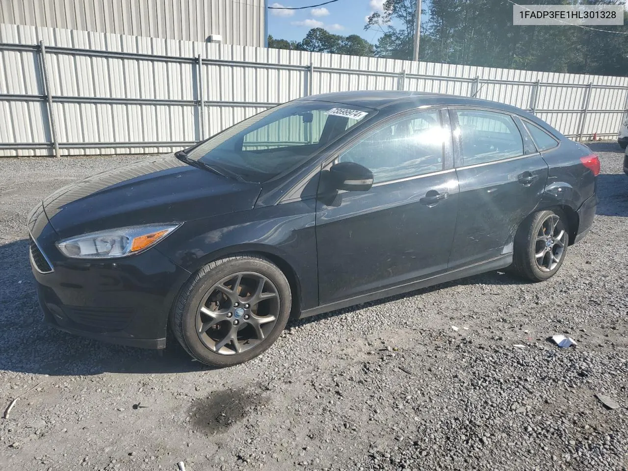 2017 Ford Focus Se VIN: 1FADP3FE1HL301328 Lot: 73599974