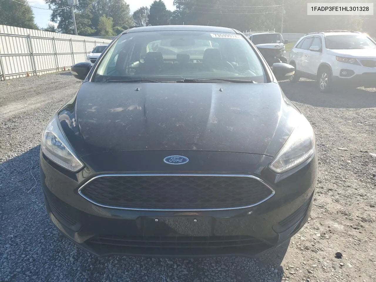 2017 Ford Focus Se VIN: 1FADP3FE1HL301328 Lot: 73599974