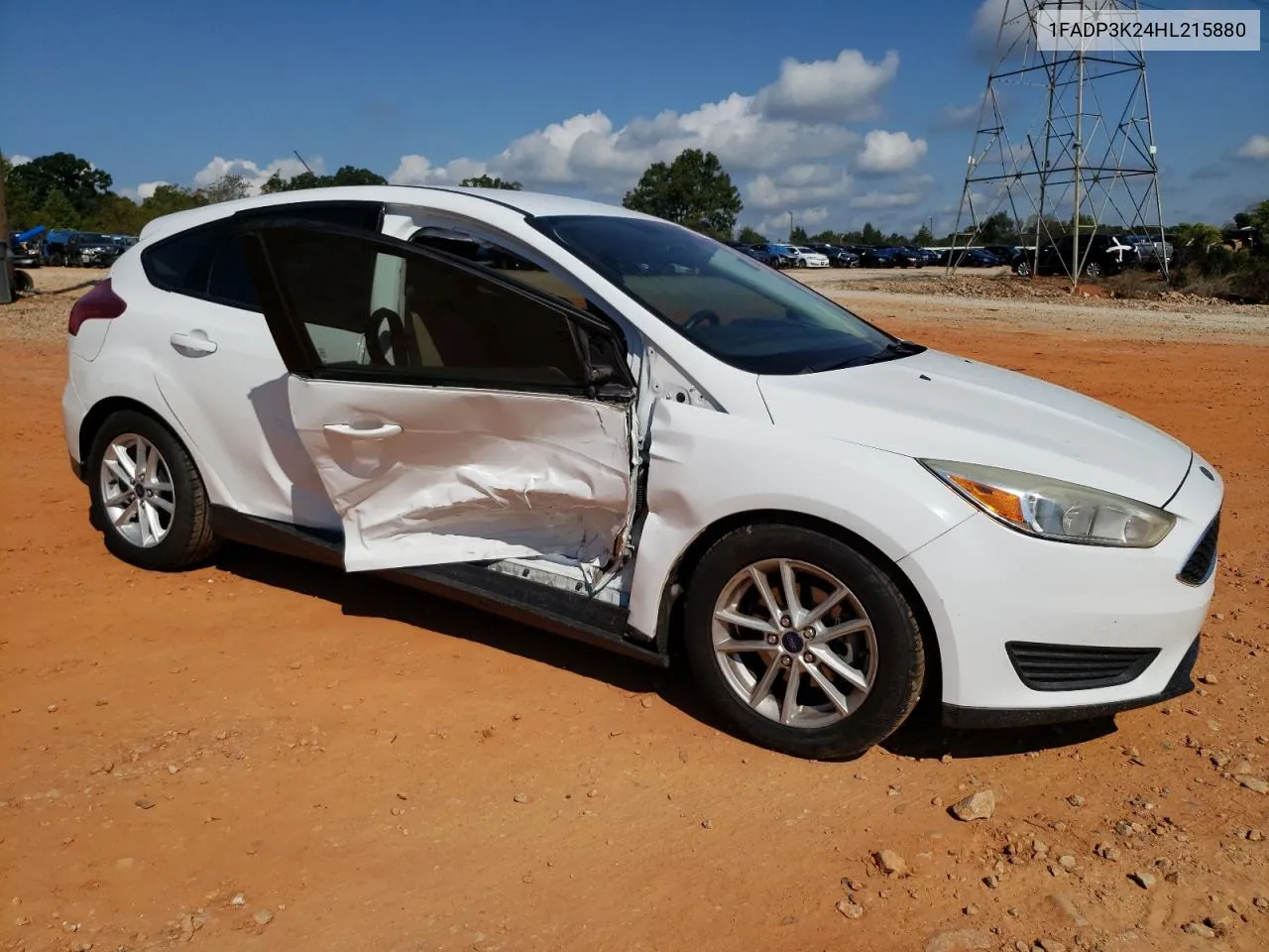 2017 Ford Focus Se VIN: 1FADP3K24HL215880 Lot: 73991074