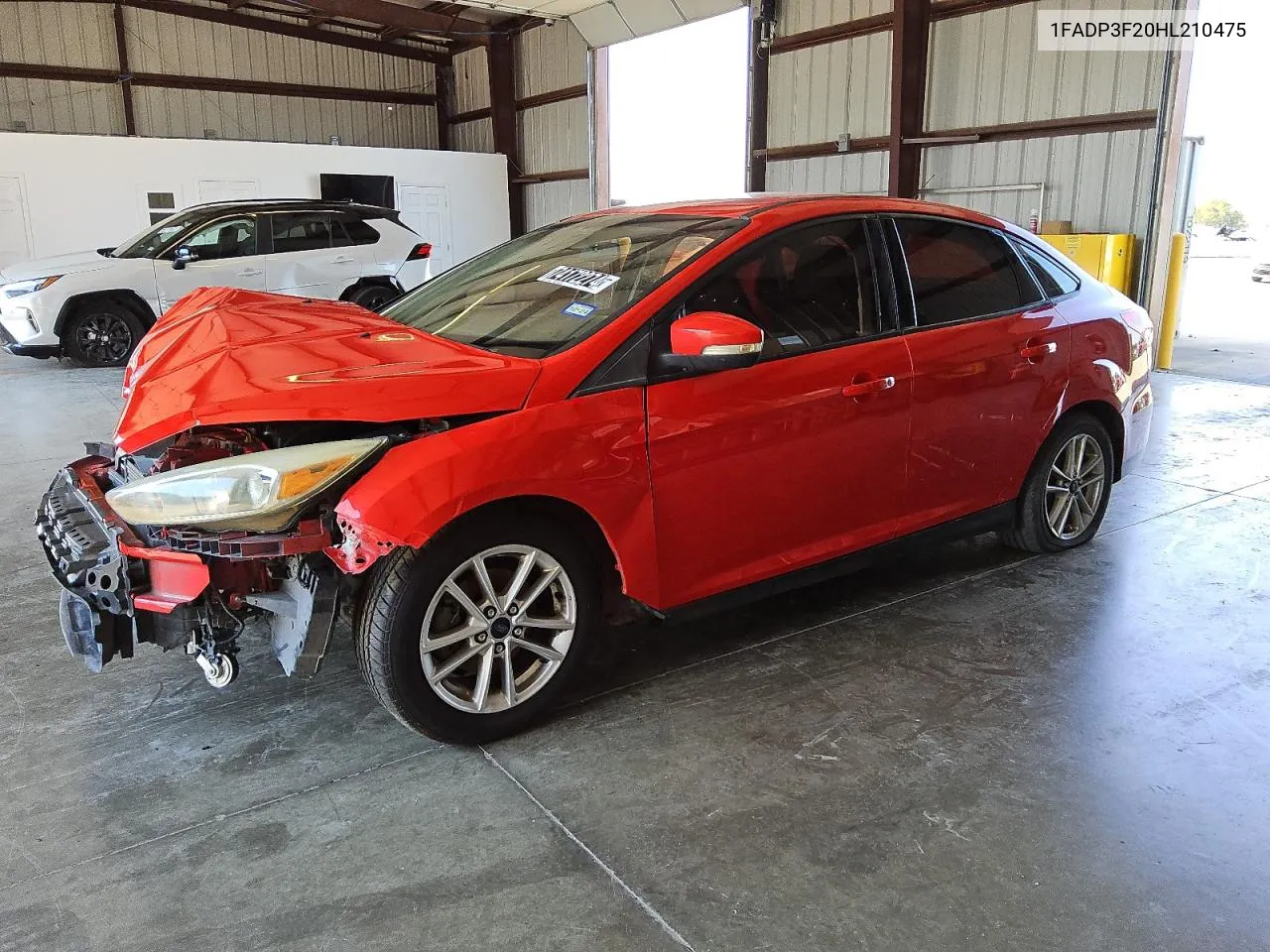 2017 Ford Focus Se VIN: 1FADP3F20HL210475 Lot: 74172274