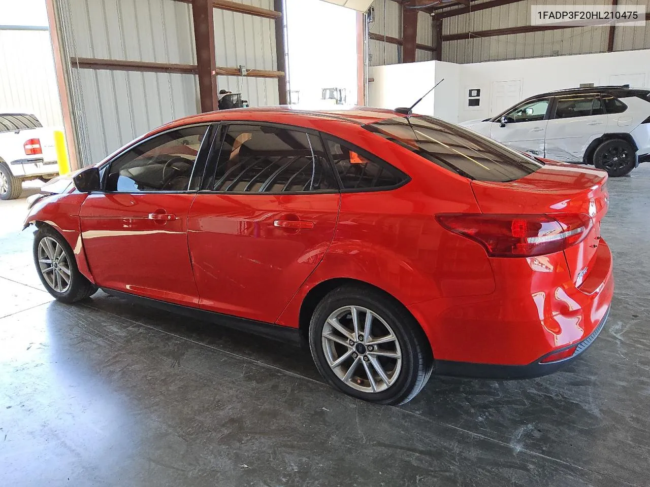 2017 Ford Focus Se VIN: 1FADP3F20HL210475 Lot: 74172274