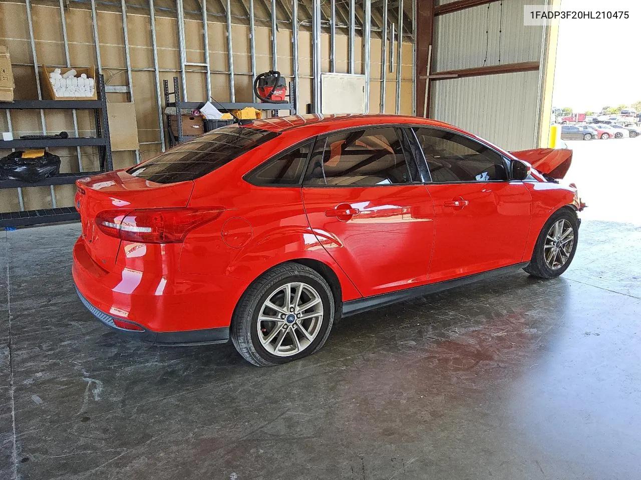 2017 Ford Focus Se VIN: 1FADP3F20HL210475 Lot: 74172274