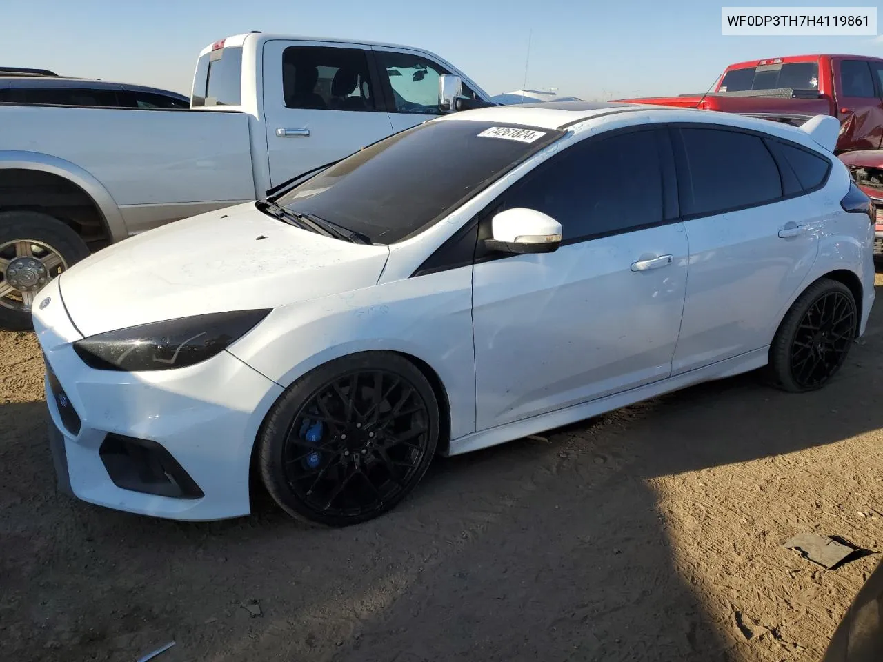 2017 Ford Focus Rs VIN: WF0DP3TH7H4119861 Lot: 74261824