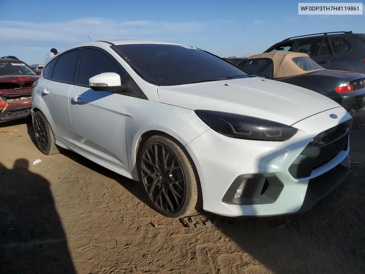 2017 Ford Focus Rs VIN: WF0DP3TH7H4119861 Lot: 74261824