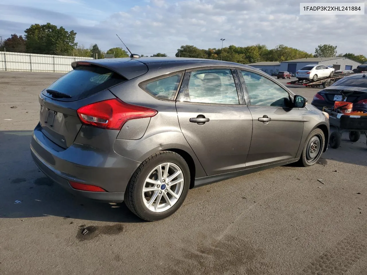 2017 Ford Focus Se VIN: 1FADP3K2XHL241884 Lot: 74272014