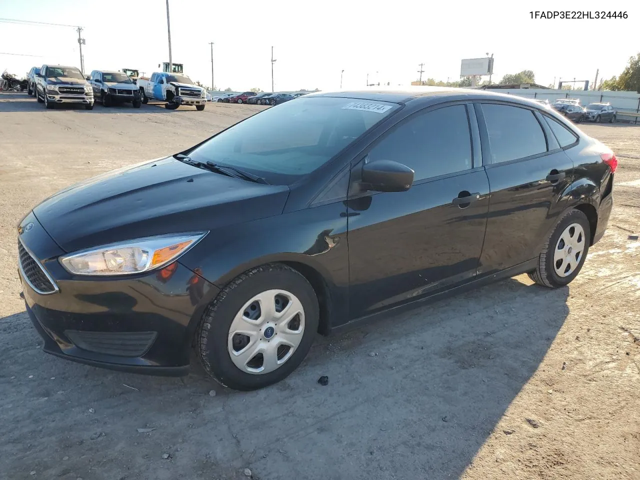 2017 Ford Focus S VIN: 1FADP3E22HL324446 Lot: 74383214