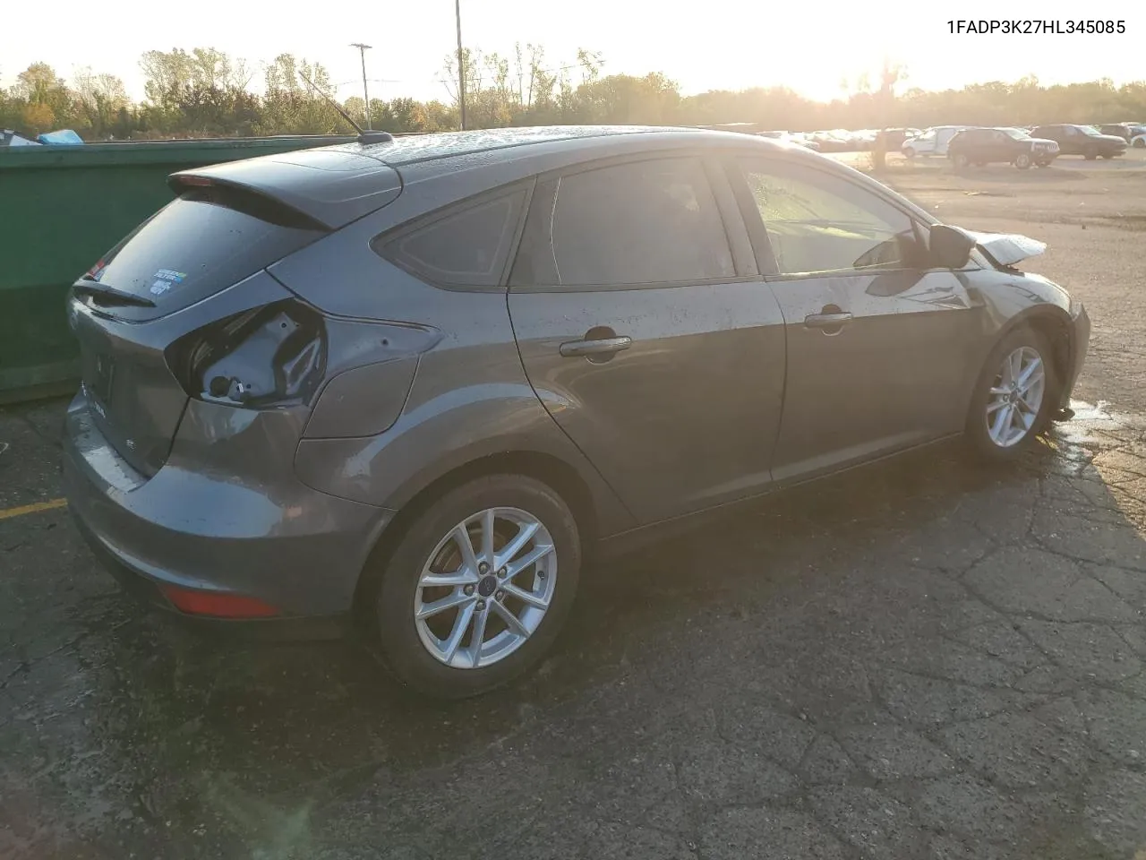 2017 Ford Focus Se VIN: 1FADP3K27HL345085 Lot: 74384274