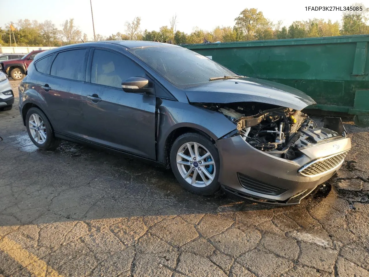 2017 Ford Focus Se VIN: 1FADP3K27HL345085 Lot: 74384274