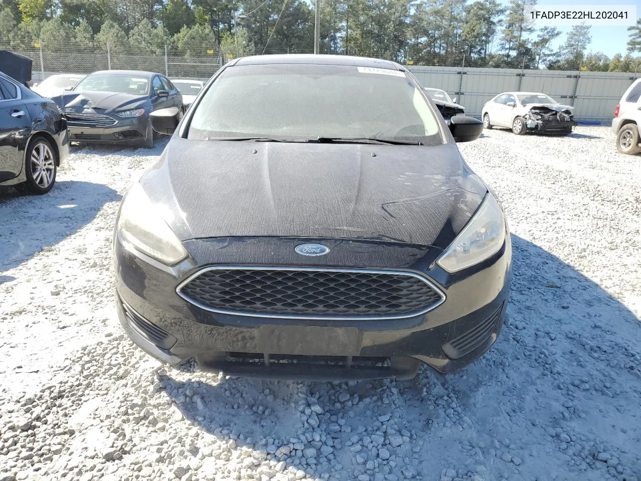 2017 Ford Focus S VIN: 1FADP3E22HL202041 Lot: 74729684