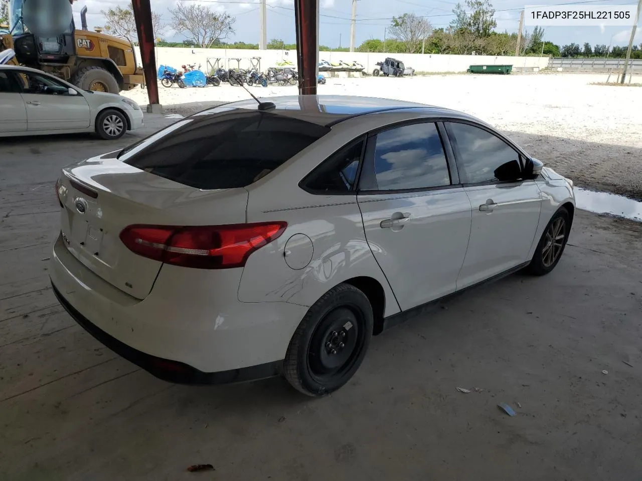 2017 Ford Focus Se VIN: 1FADP3F25HL221505 Lot: 74838414