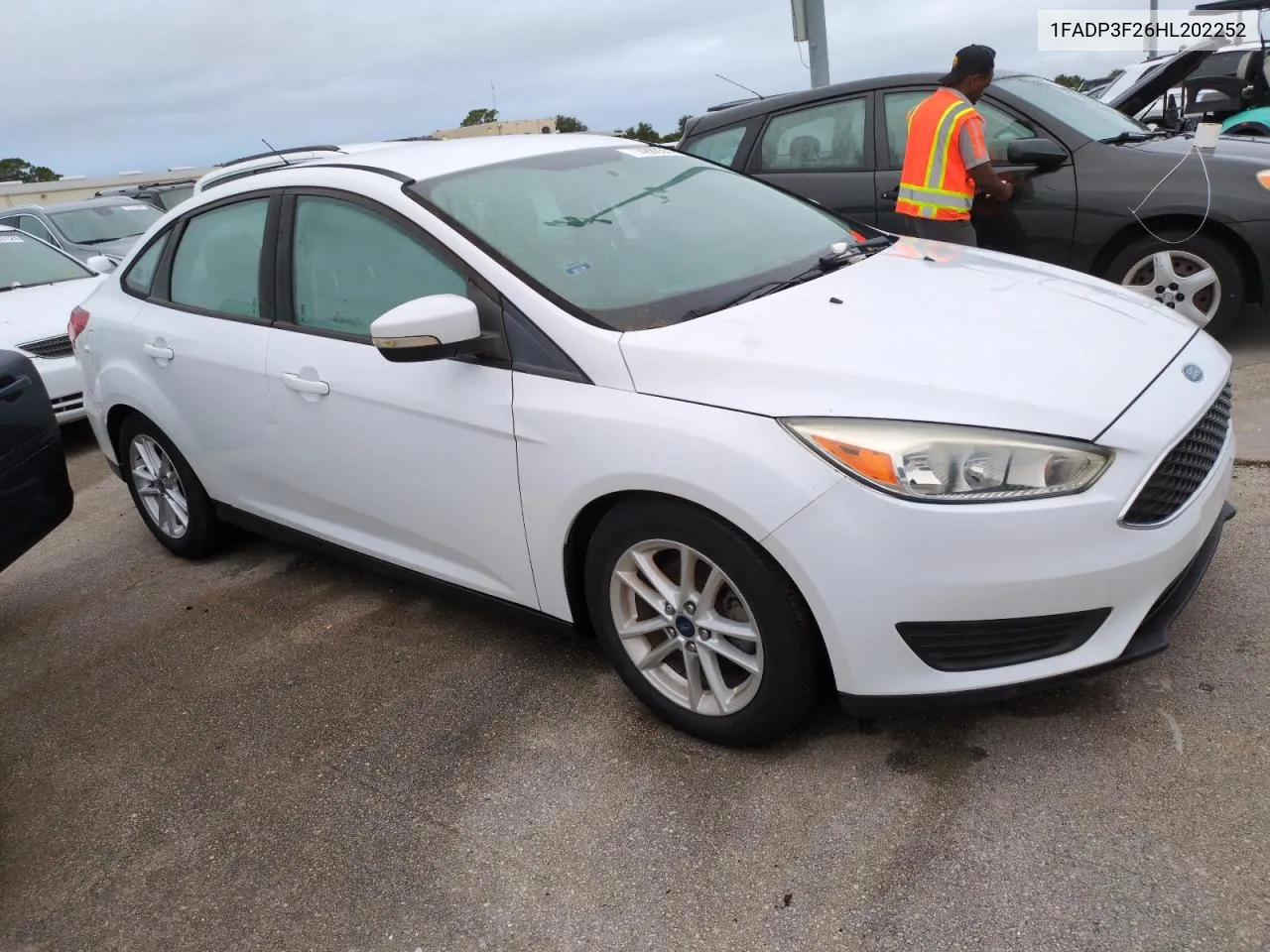 2017 Ford Focus Se VIN: 1FADP3F26HL202252 Lot: 74888564