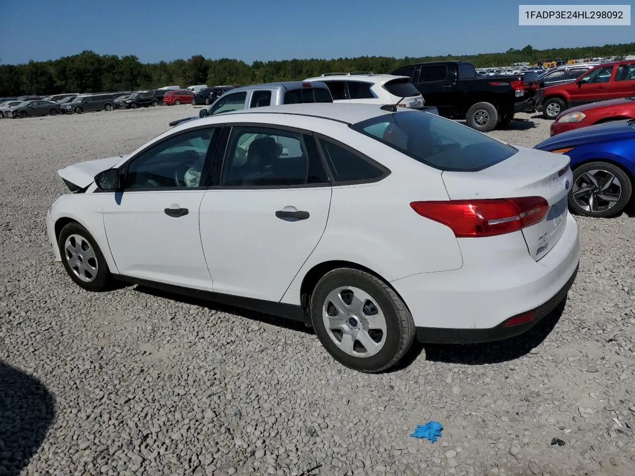 2017 Ford Focus S VIN: 1FADP3E24HL298092 Lot: 74912834