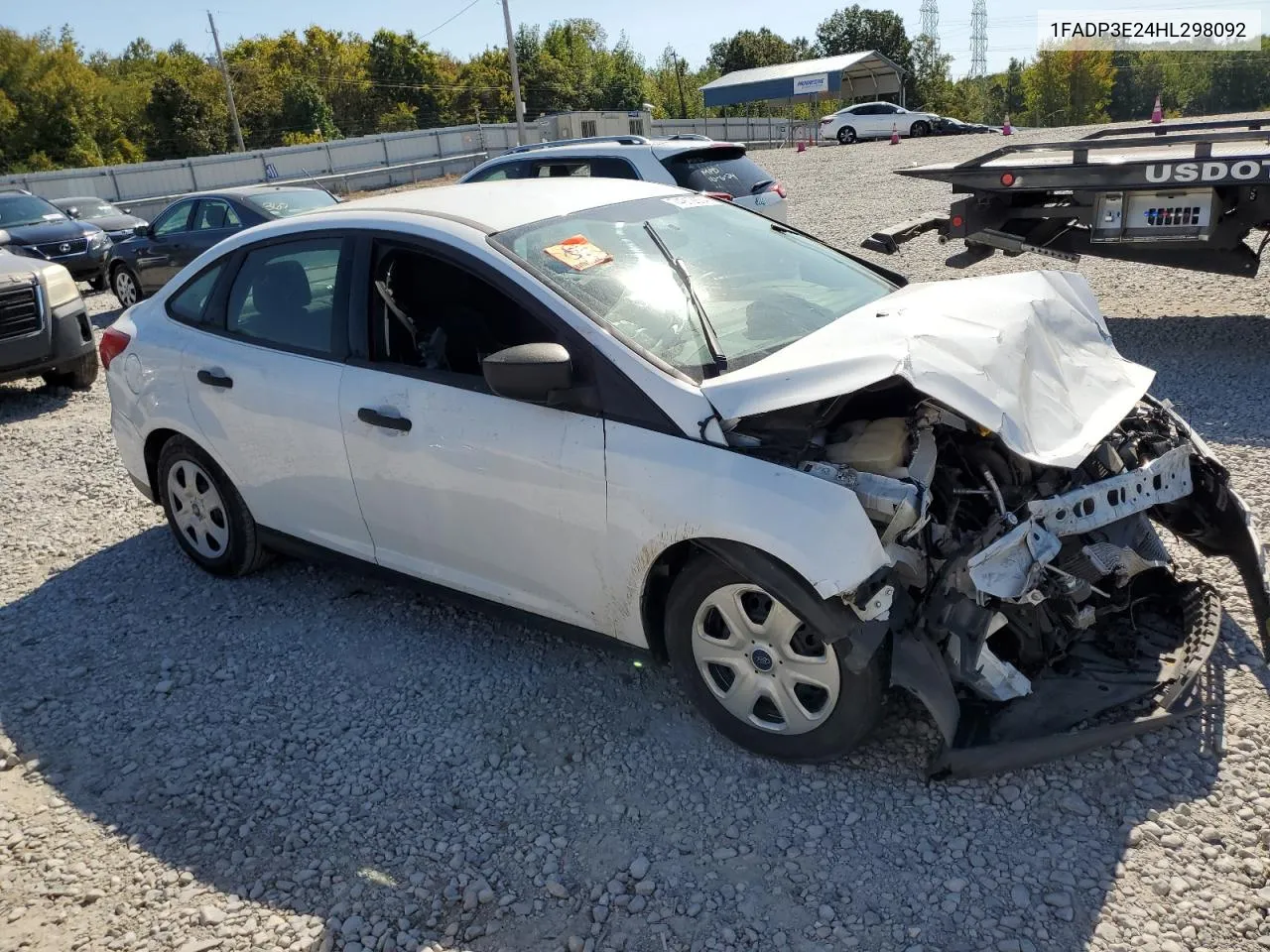 2017 Ford Focus S VIN: 1FADP3E24HL298092 Lot: 74912834