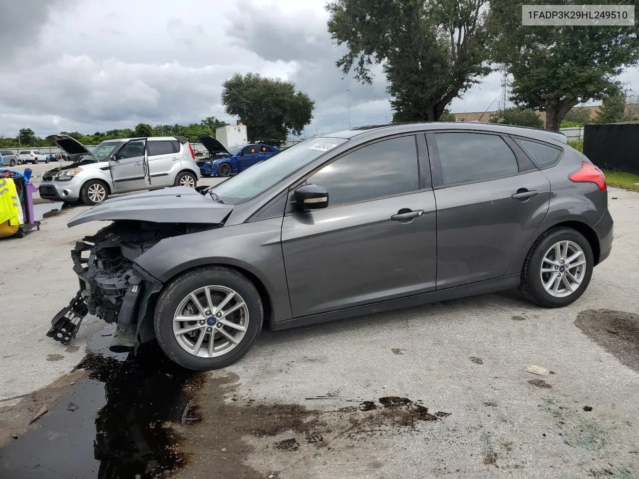 2017 Ford Focus Se VIN: 1FADP3K29HL249510 Lot: 74935434