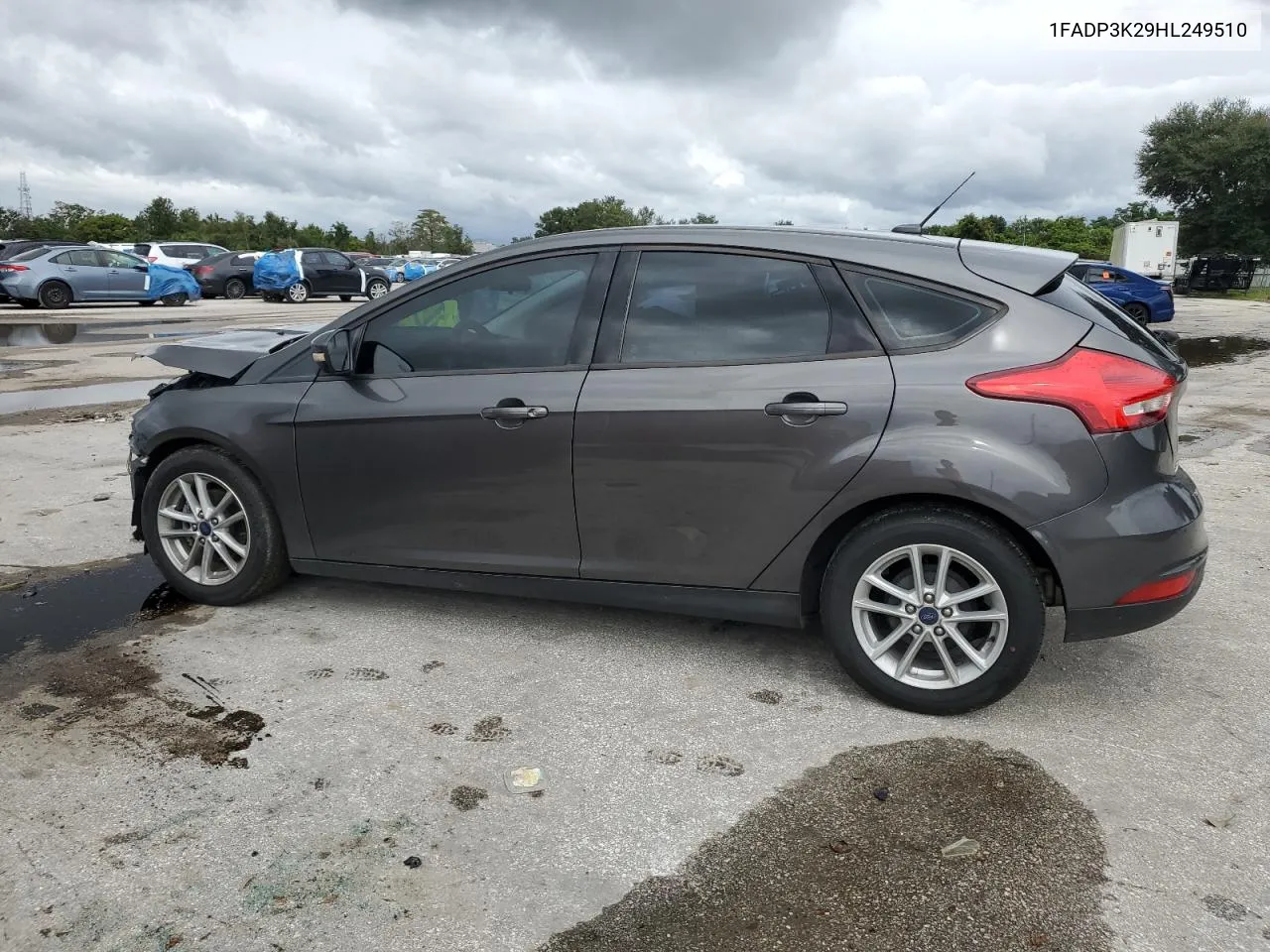 2017 Ford Focus Se VIN: 1FADP3K29HL249510 Lot: 74935434