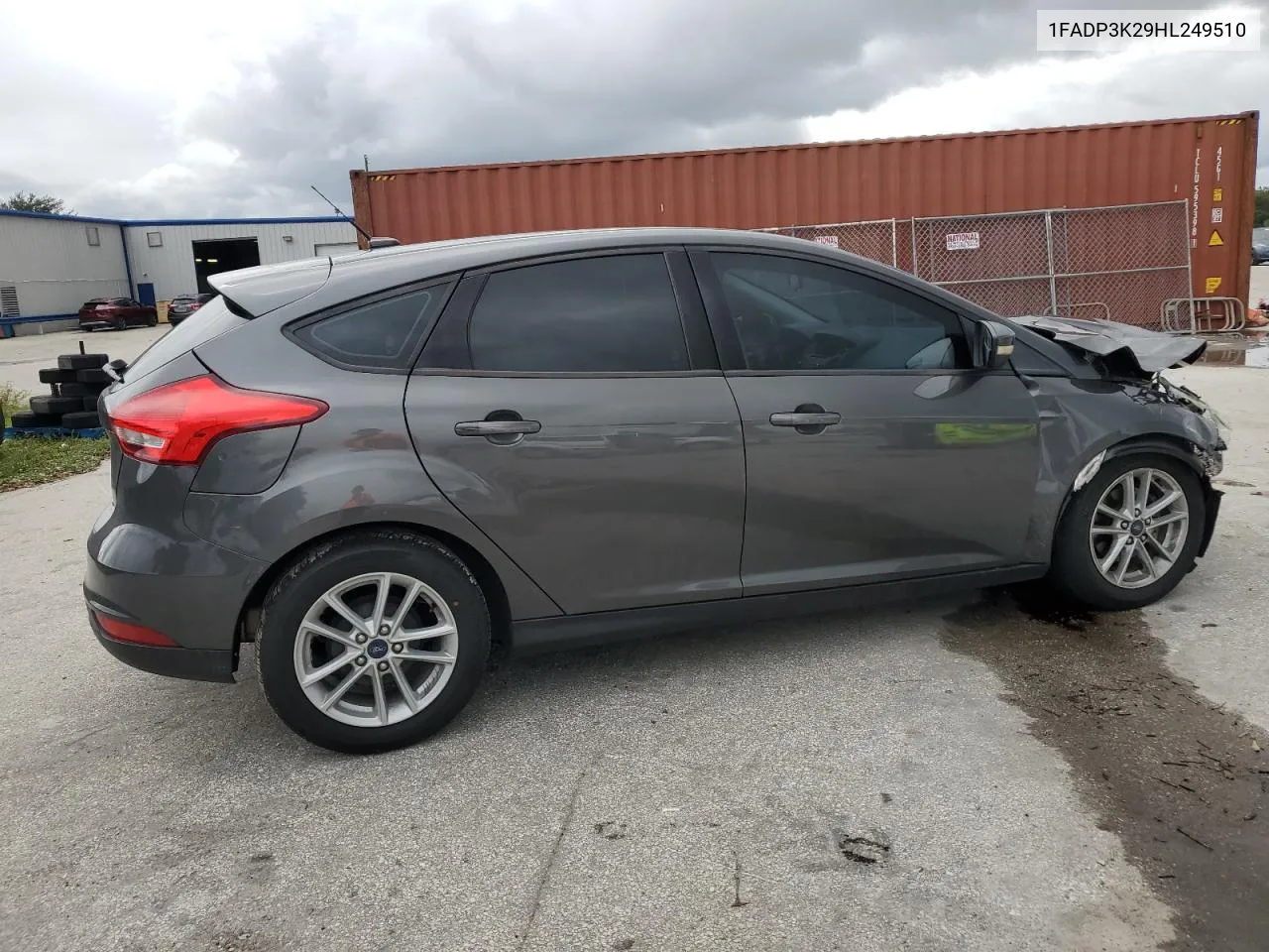 2017 Ford Focus Se VIN: 1FADP3K29HL249510 Lot: 74935434