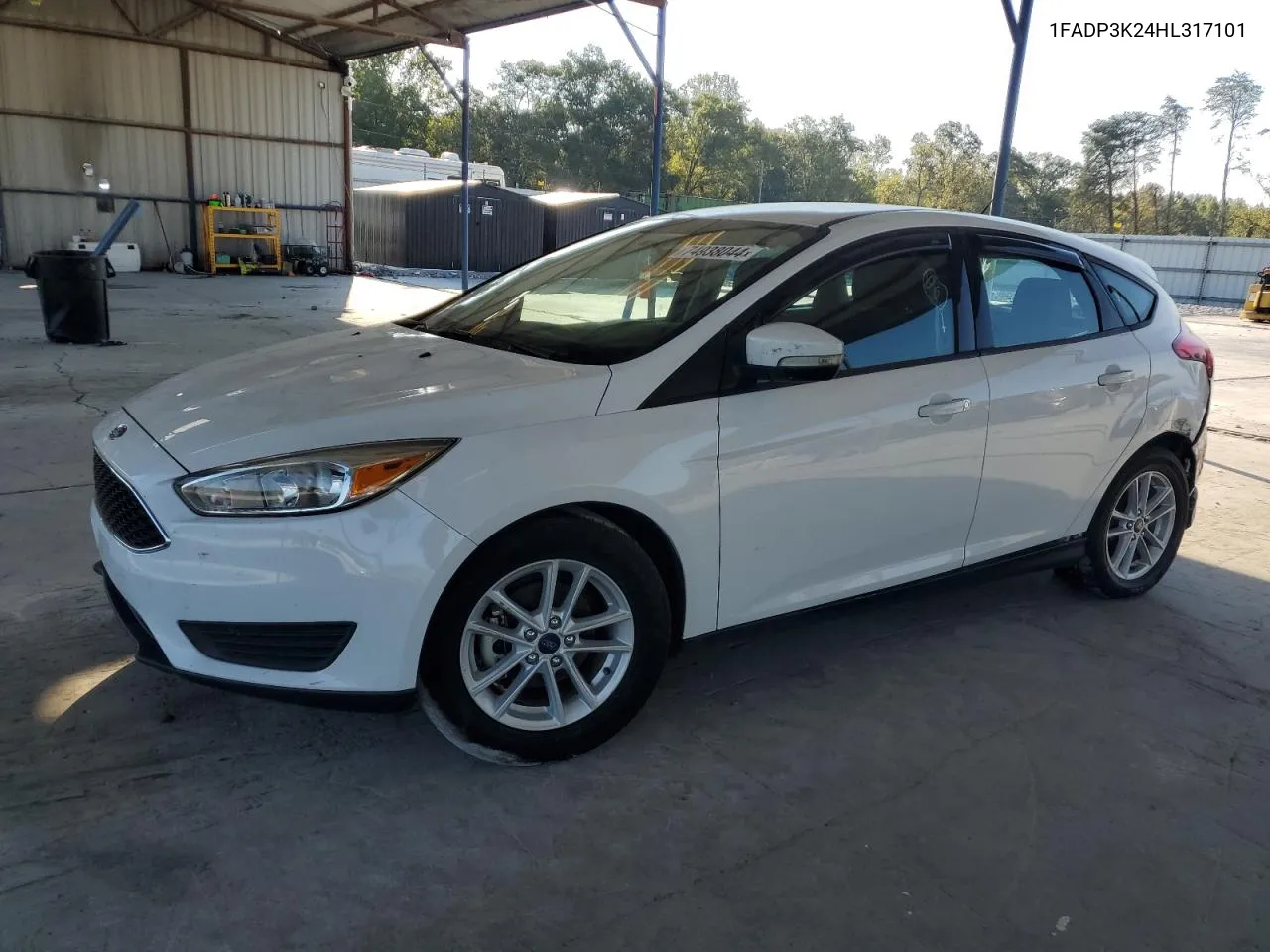 2017 Ford Focus Se VIN: 1FADP3K24HL317101 Lot: 74938044