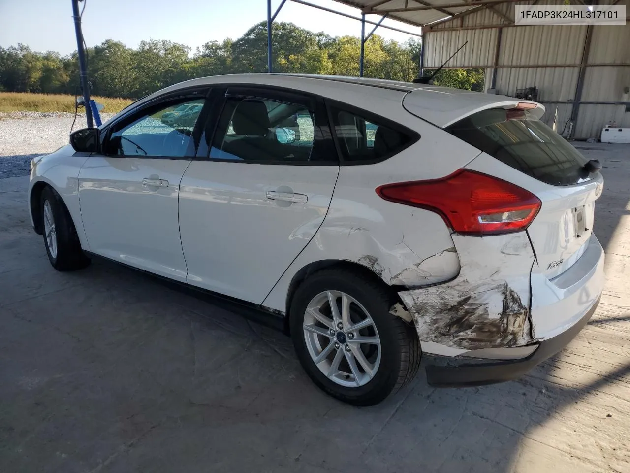 2017 Ford Focus Se VIN: 1FADP3K24HL317101 Lot: 74938044