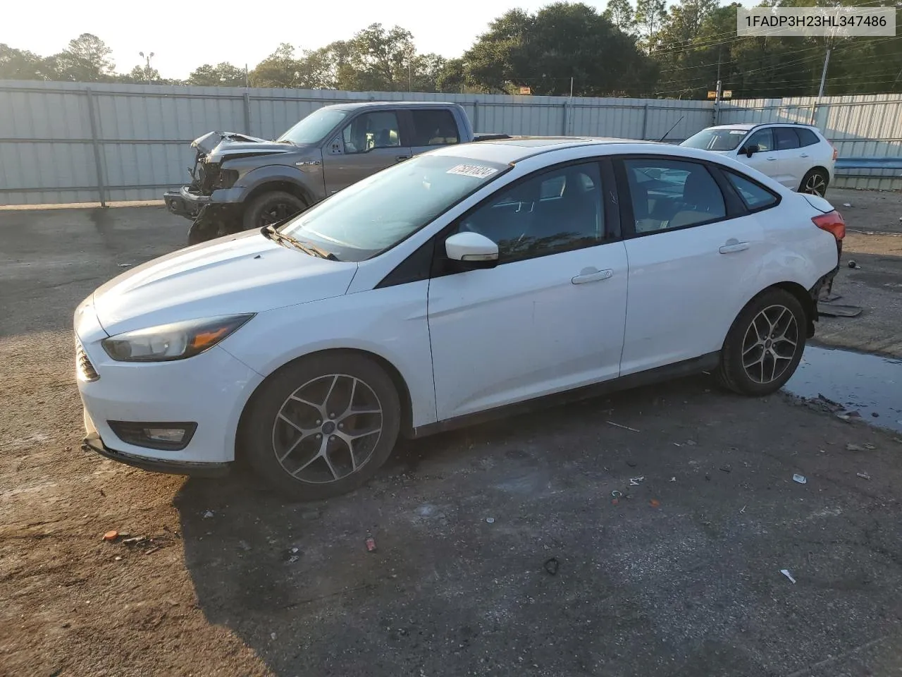 2017 Ford Focus Sel VIN: 1FADP3H23HL347486 Lot: 75201824