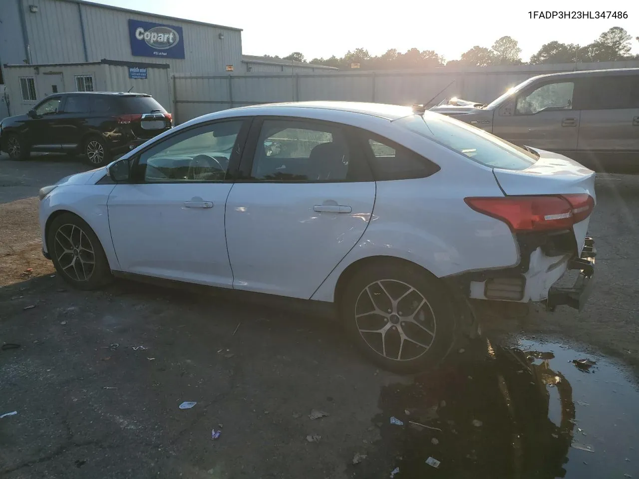 2017 Ford Focus Sel VIN: 1FADP3H23HL347486 Lot: 75201824