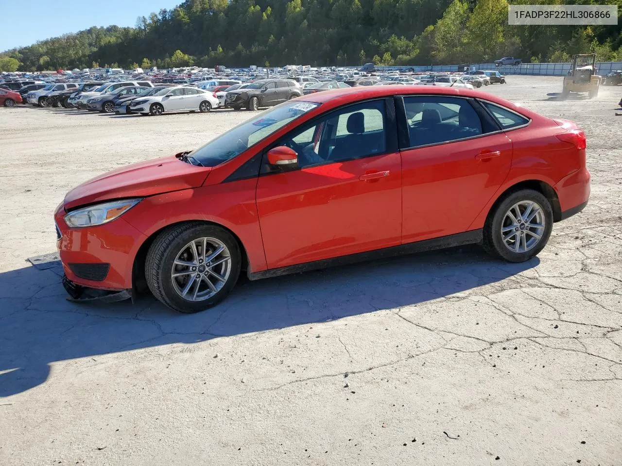 2017 Ford Focus Se VIN: 1FADP3F22HL306866 Lot: 75211724