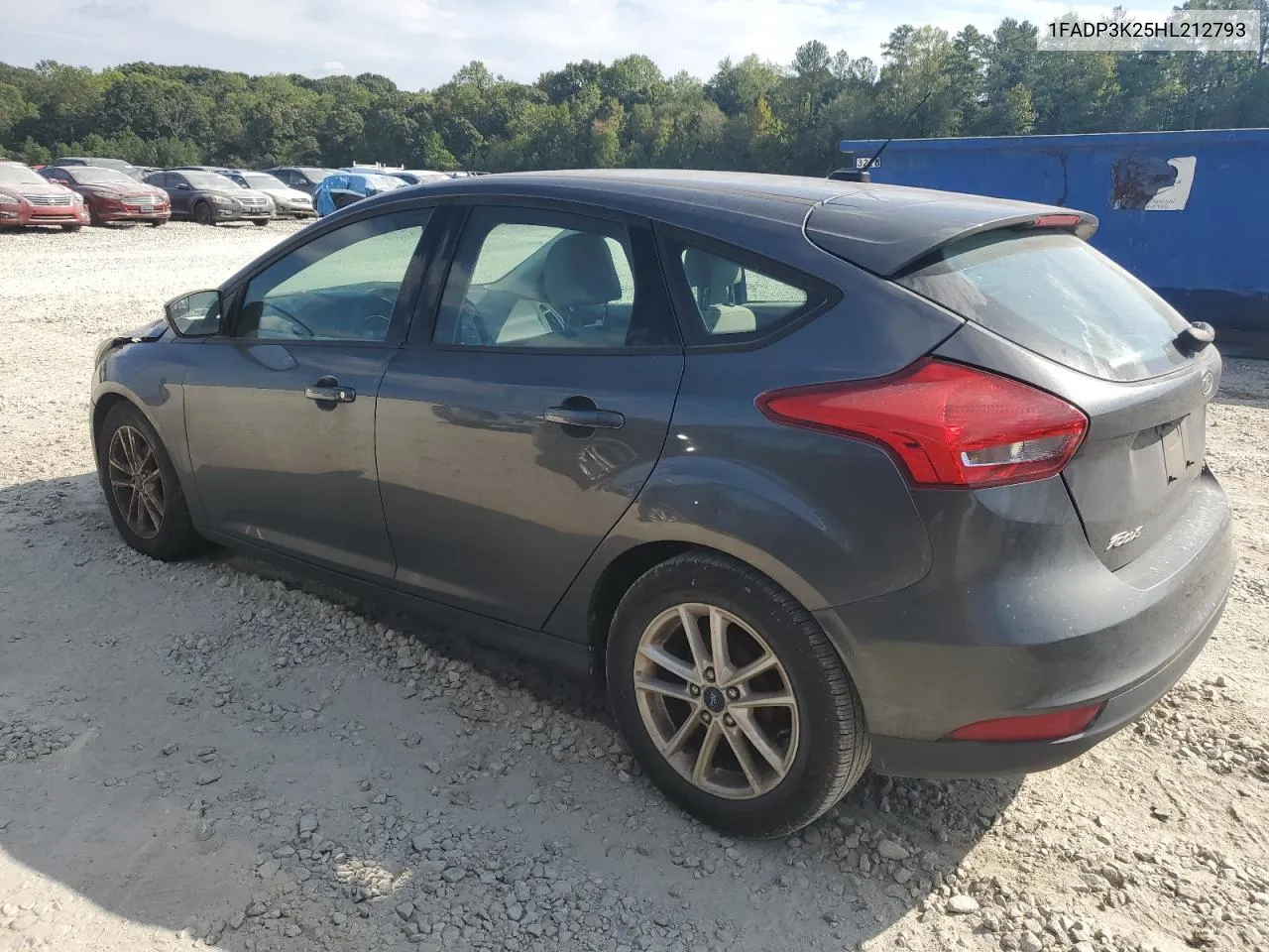 2017 Ford Focus Se VIN: 1FADP3K25HL212793 Lot: 75489494