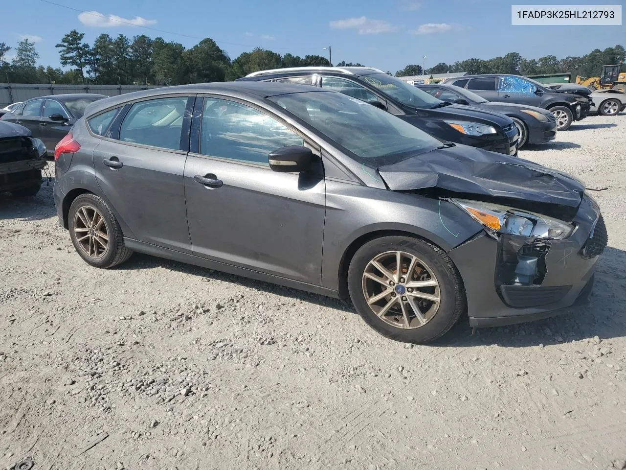 2017 Ford Focus Se VIN: 1FADP3K25HL212793 Lot: 75489494