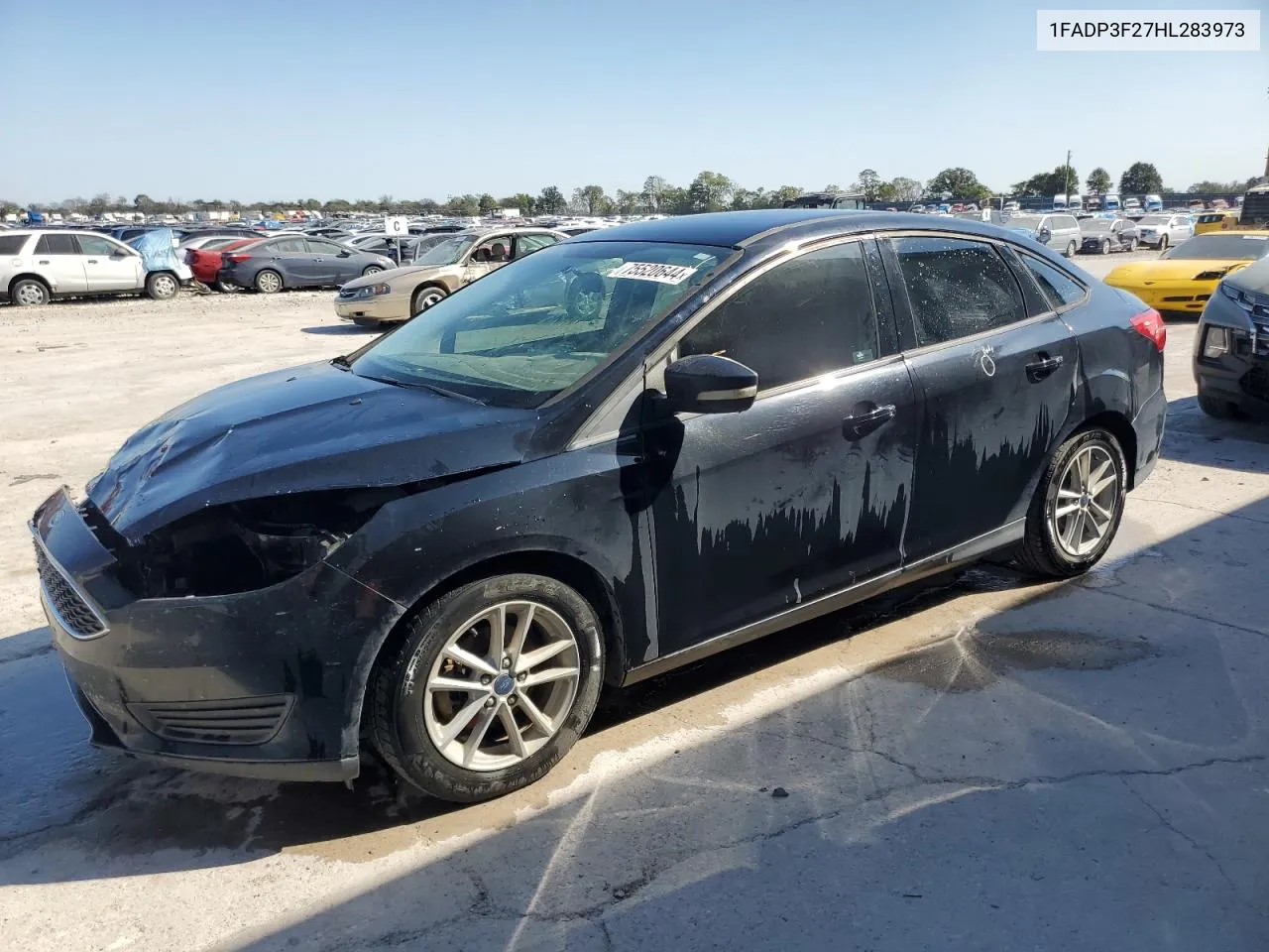 2017 Ford Focus Se VIN: 1FADP3F27HL283973 Lot: 75520644