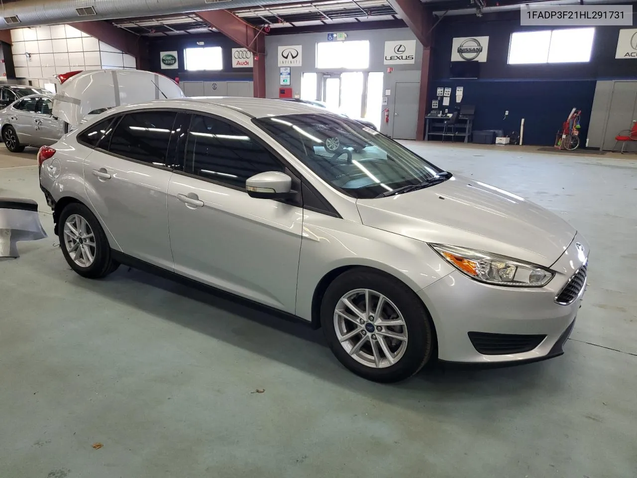 2017 Ford Focus Se VIN: 1FADP3F21HL291731 Lot: 75588194