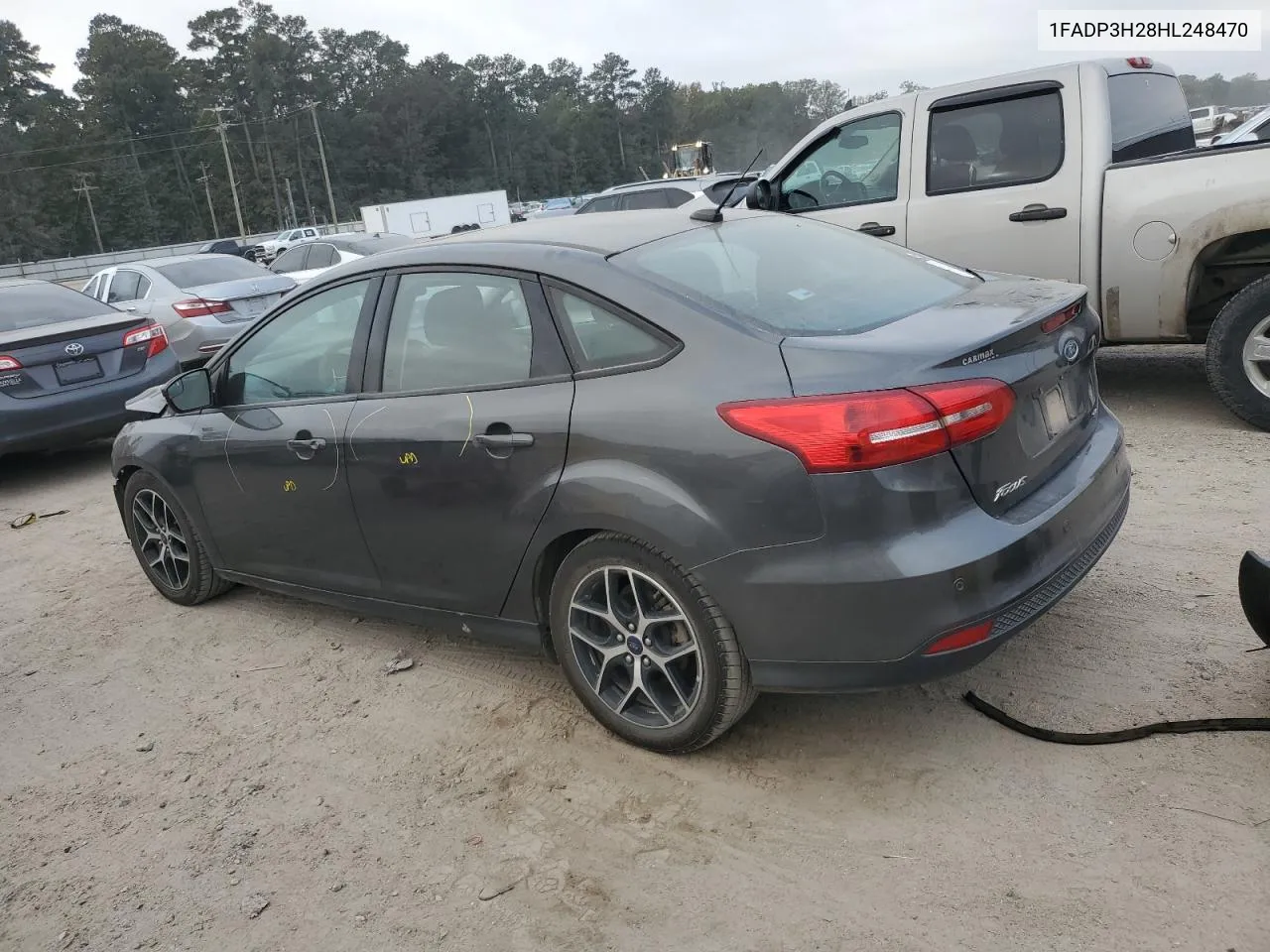 2017 Ford Focus Sel VIN: 1FADP3H28HL248470 Lot: 75612414