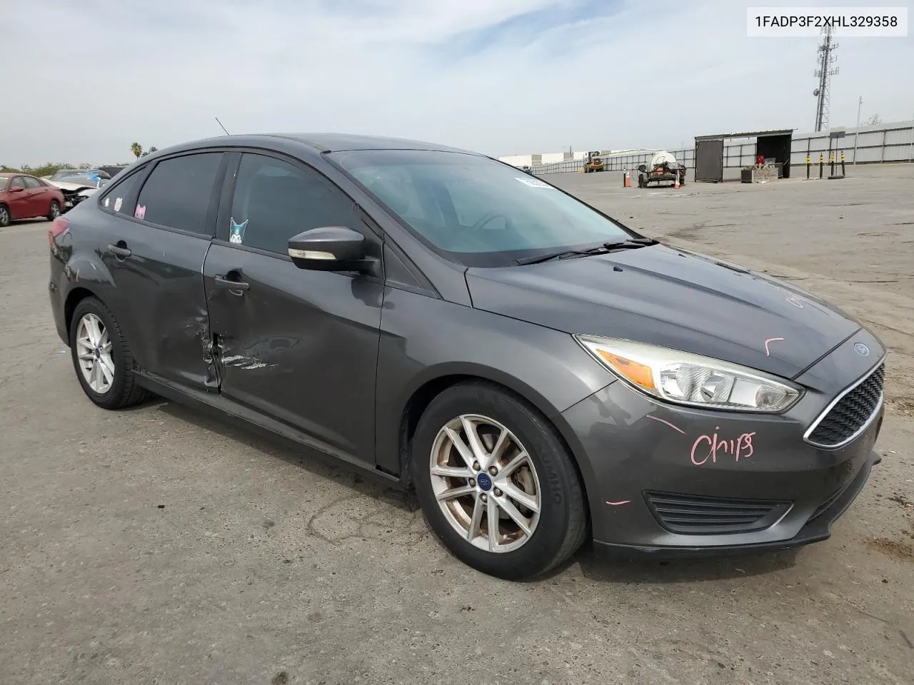 2017 Ford Focus Se VIN: 1FADP3F2XHL329358 Lot: 75652934