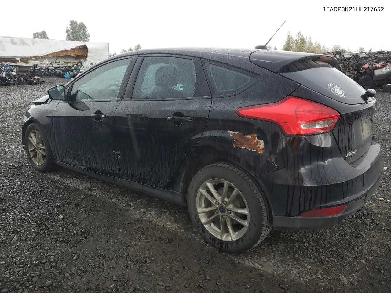 2017 Ford Focus Se VIN: 1FADP3K21HL217652 Lot: 75690394