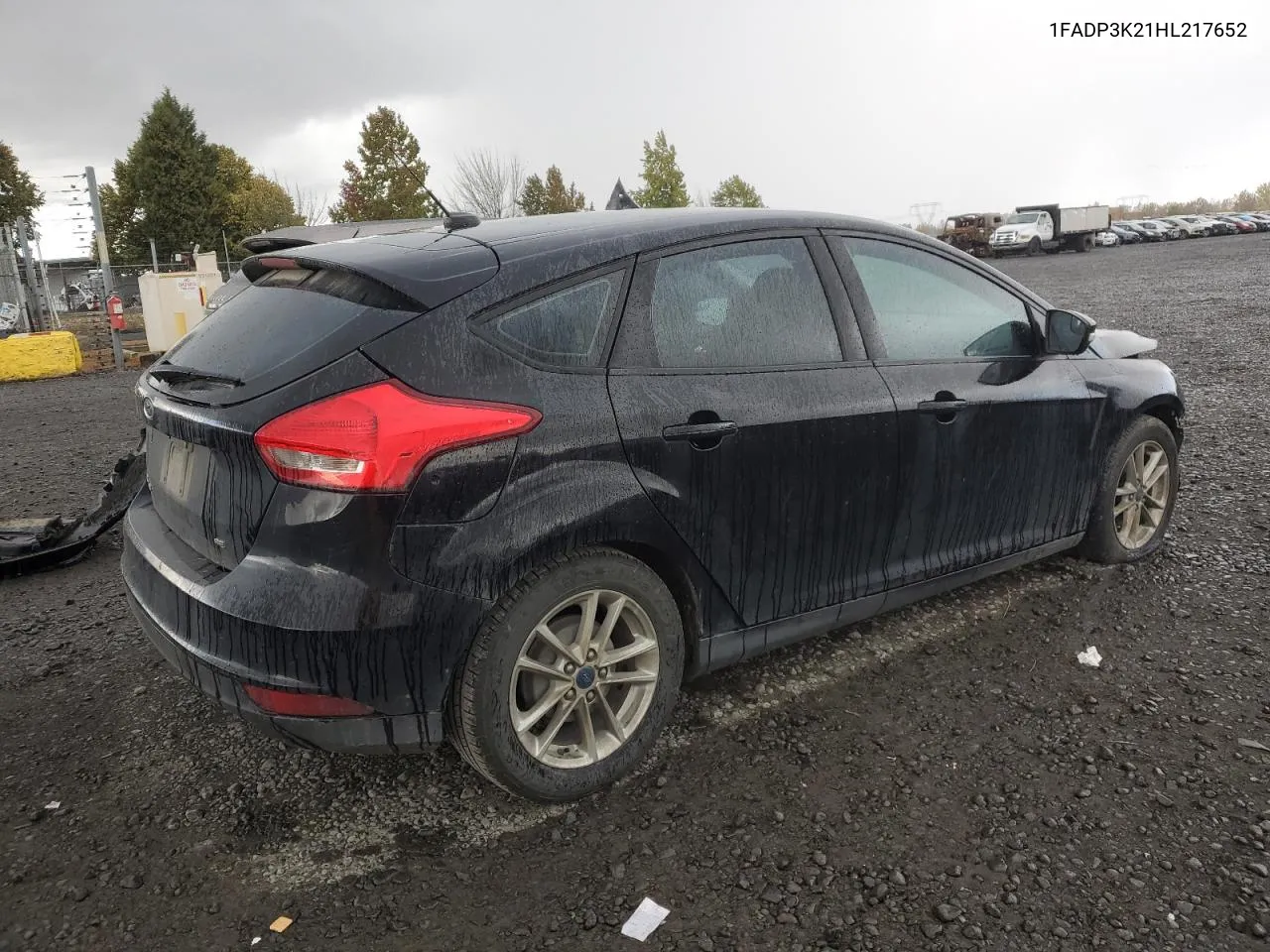 2017 Ford Focus Se VIN: 1FADP3K21HL217652 Lot: 75690394