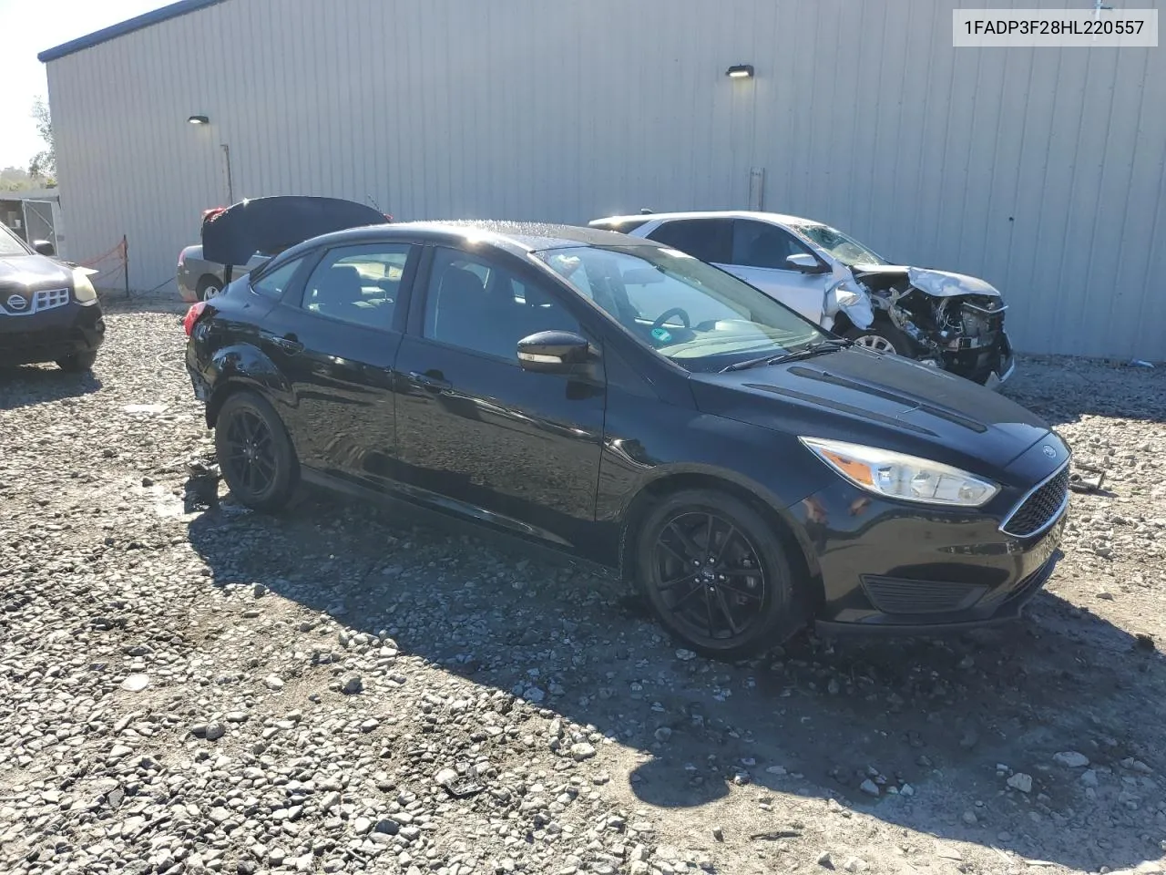 2017 Ford Focus Se VIN: 1FADP3F28HL220557 Lot: 75731404