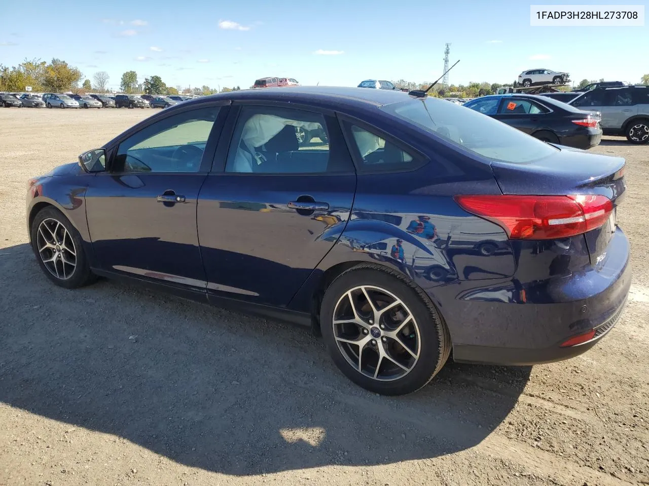 2017 Ford Focus Sel VIN: 1FADP3H28HL273708 Lot: 75803894