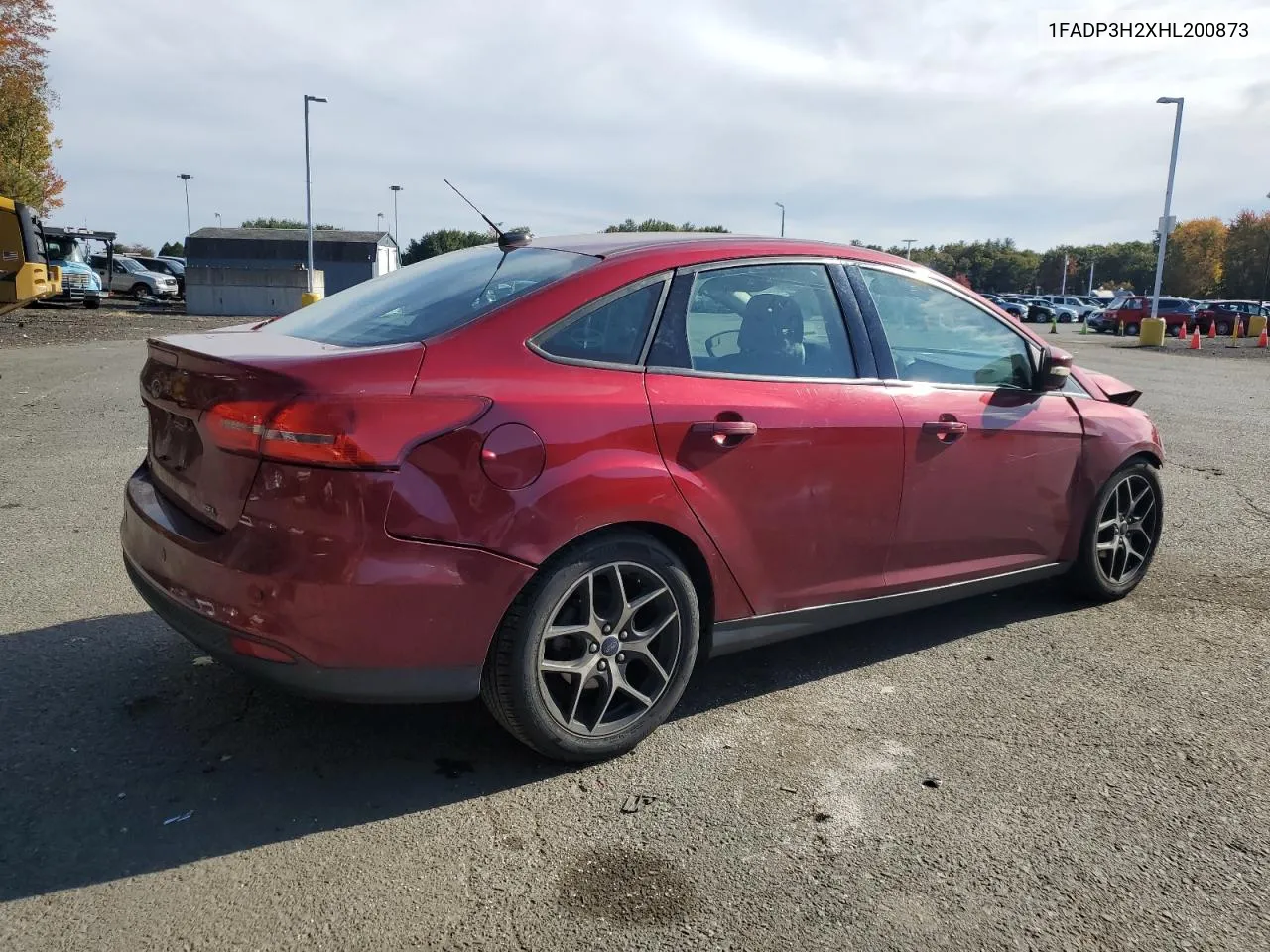 2017 Ford Focus Sel VIN: 1FADP3H2XHL200873 Lot: 75884564