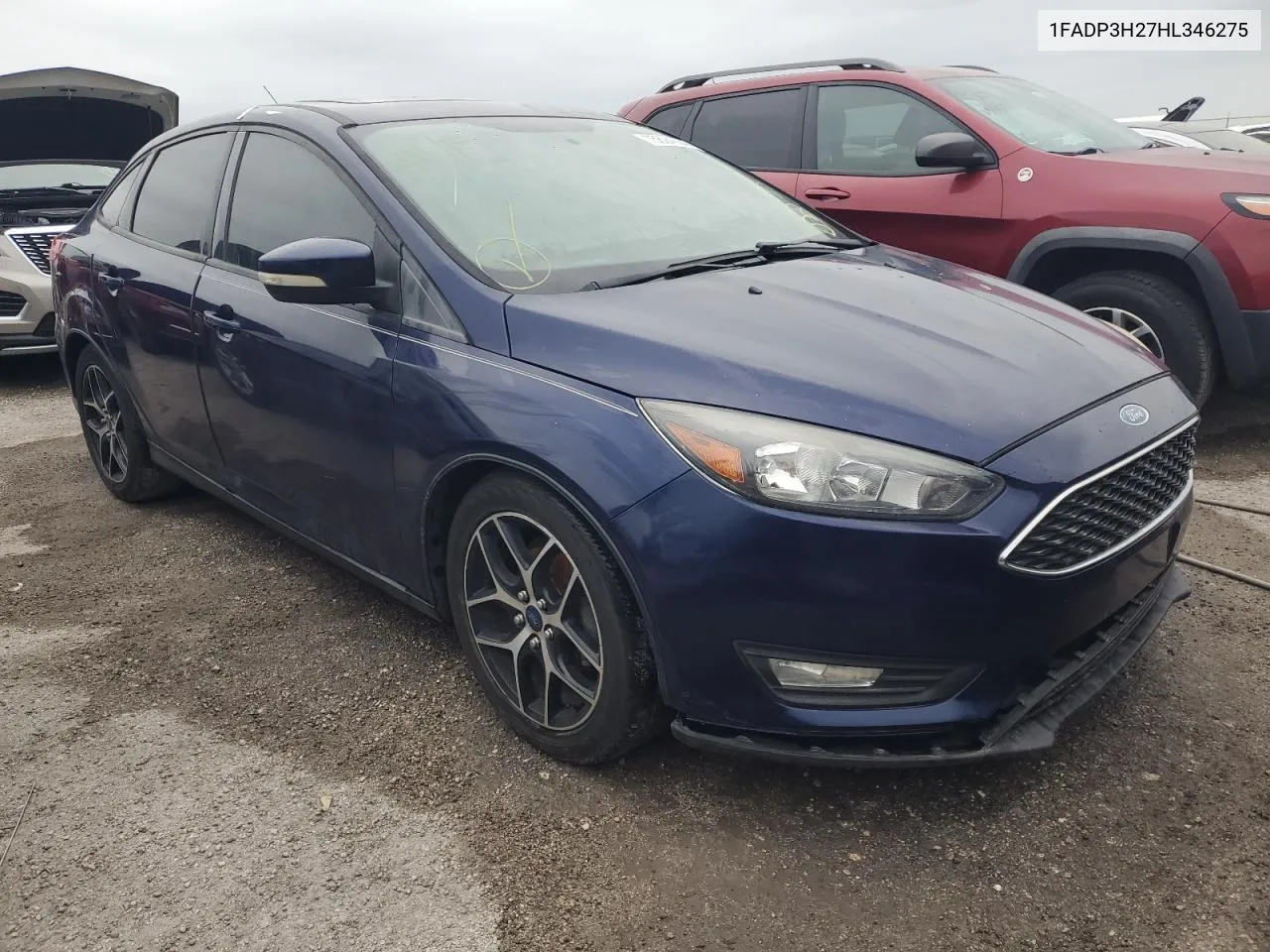 2017 Ford Focus Sel VIN: 1FADP3H27HL346275 Lot: 75894304