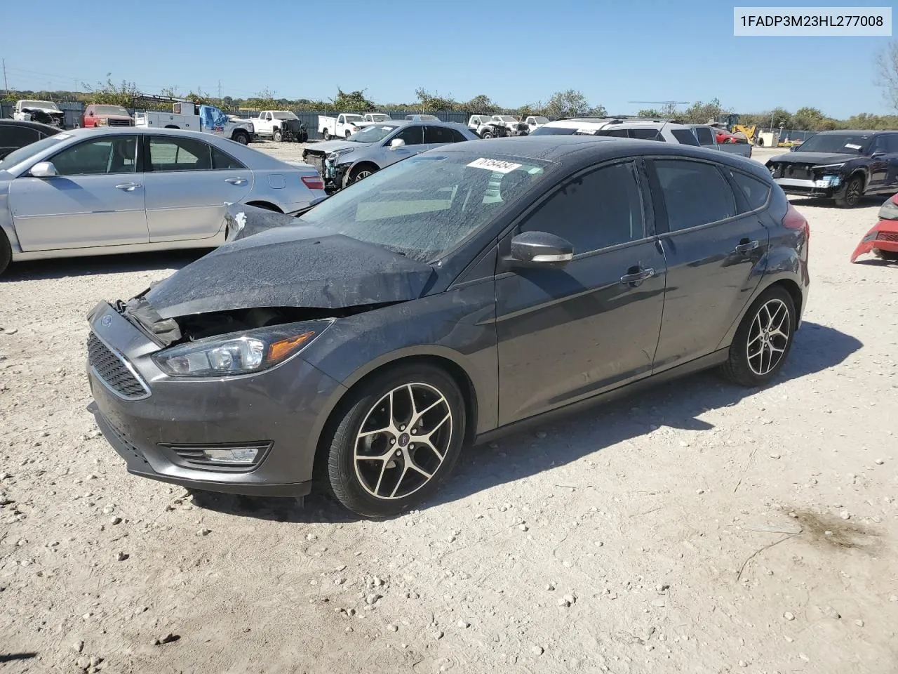 2017 Ford Focus Sel VIN: 1FADP3M23HL277008 Lot: 76154454