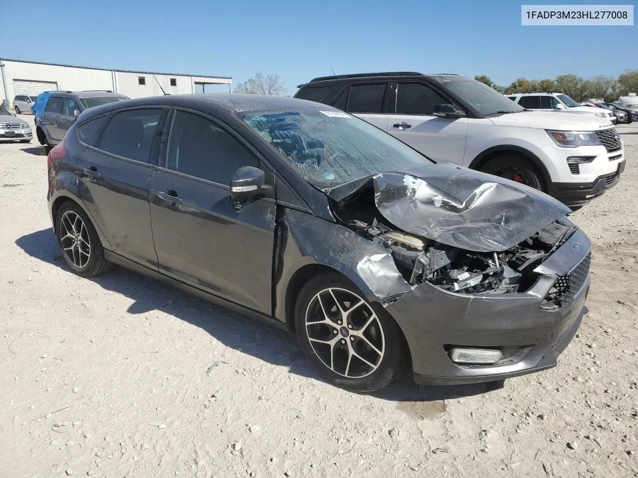 2017 Ford Focus Sel VIN: 1FADP3M23HL277008 Lot: 76154454