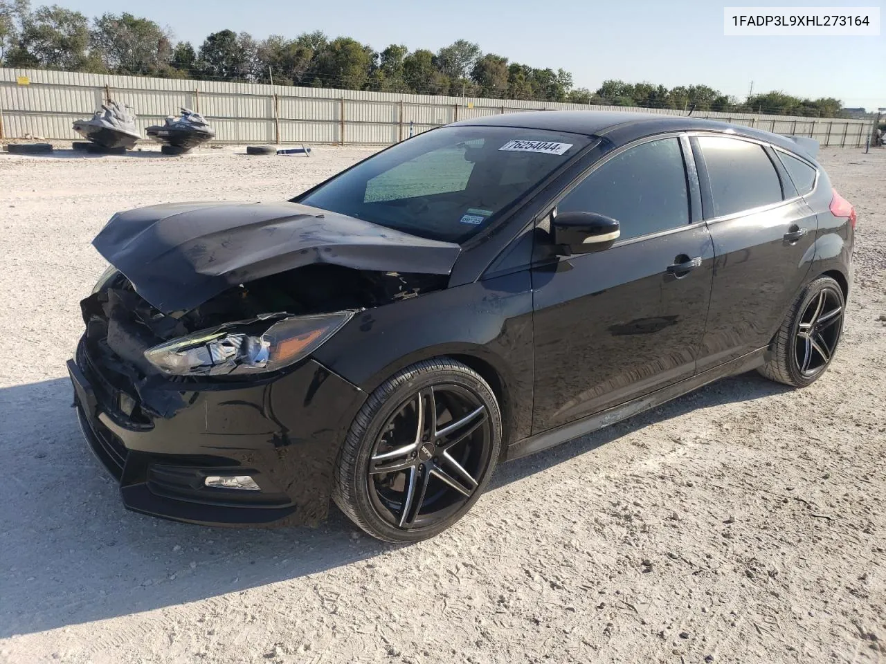 2017 Ford Focus St VIN: 1FADP3L9XHL273164 Lot: 76254044