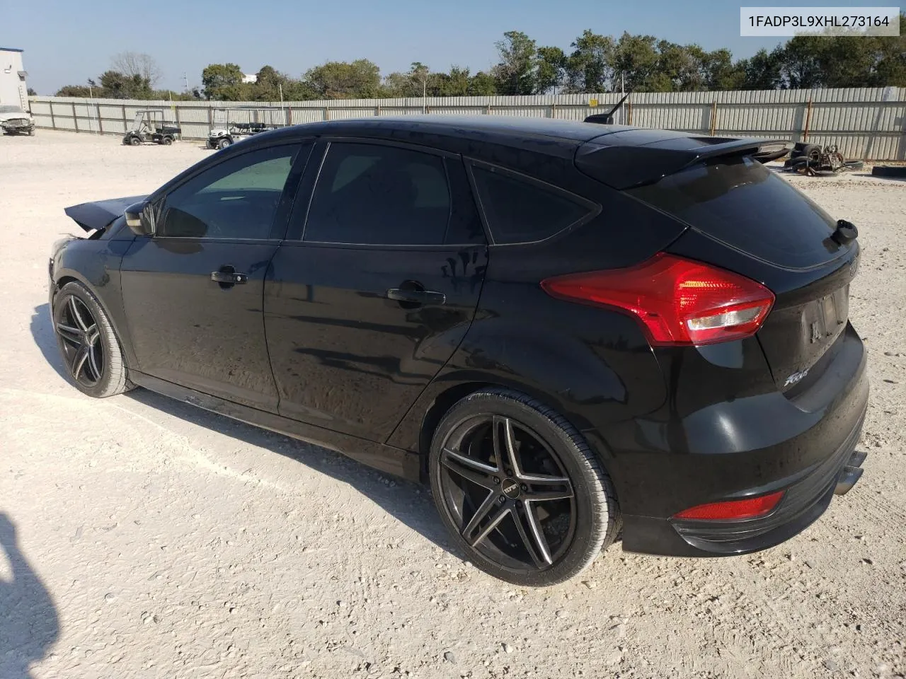 2017 Ford Focus St VIN: 1FADP3L9XHL273164 Lot: 76254044