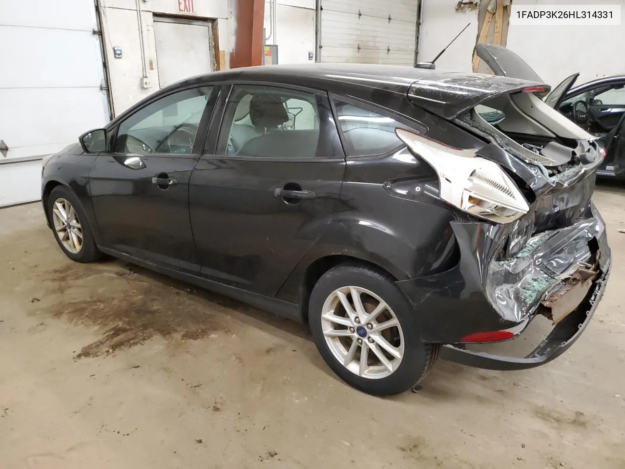 2017 Ford Focus Se VIN: 1FADP3K26HL314331 Lot: 76391914